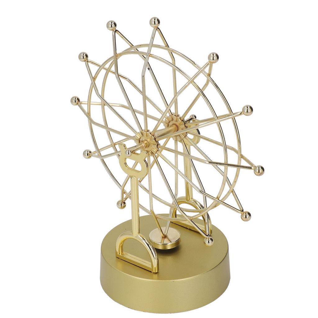 Электронное колесо обозрения настольная игрушка магнитное вращение вечный двигатель украшение для дома золото