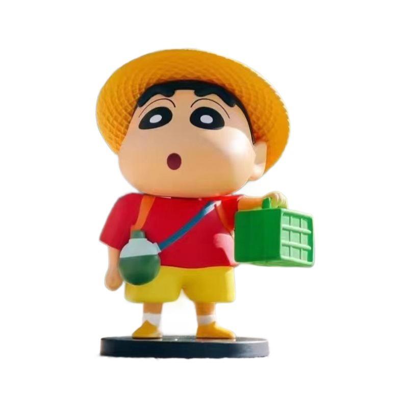 Серия Crayon Shin-chan 3 Модная игрушка Фигурка - Милая плюшевая кукла и настольное украшение в подарок