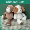 Monkey Sheep Dog Plush Toys Cartoon Dolls Cute Kids Birthday Gifts Decoration