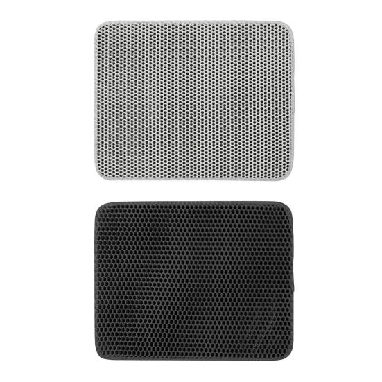 Коврик для кошачьего туалета, водонепроницаемый, не пропускающий мочу, с двухслойной сотовой конструкцией