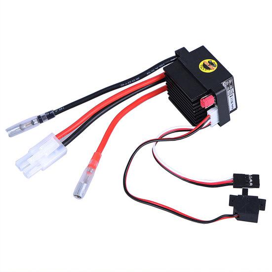 Регулятор скорости щеточного двигателя Double Way 320A ESC для модели лодки с радиоуправлением HSP HPI