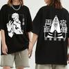 Men Women Tee 100% Cotton Anime Printed T-shirt Unisex Casual Loose Cool Y2k T-shirt Unisex