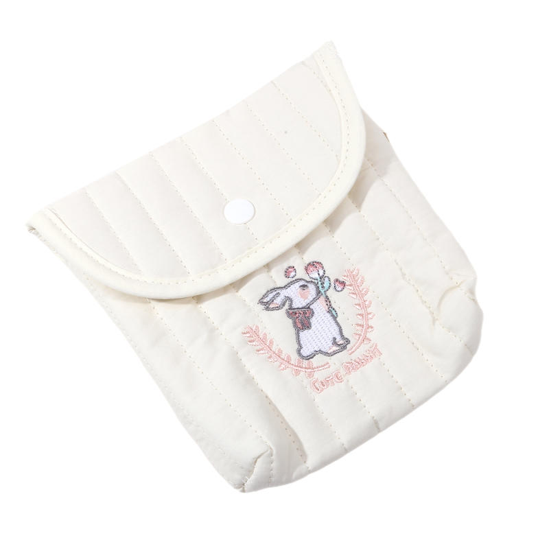 Милые гигиенические салфетки, сумка для хранения менструальных полотенец, портативная мини-сумка для хранения тампонов для студентов, ежемесячная сумка для хранения