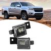 Пара левая правая 15 светодиодов подсветка номерного знака подходит для Chevy Silverado 20142018DC12V