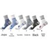 Men's Mid-Tube Deodorant Pure Cotton Socks - Sweat-Absorbent, Breathable, Antibacterial, Perfect for Business or Sport, Spring/Autumn Style.