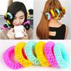 8Pcs Hairdress Magic Hair Curler Spiral Curls Roller Donuts Curl Hair Styling DIY Tool Hair Accessories ZH