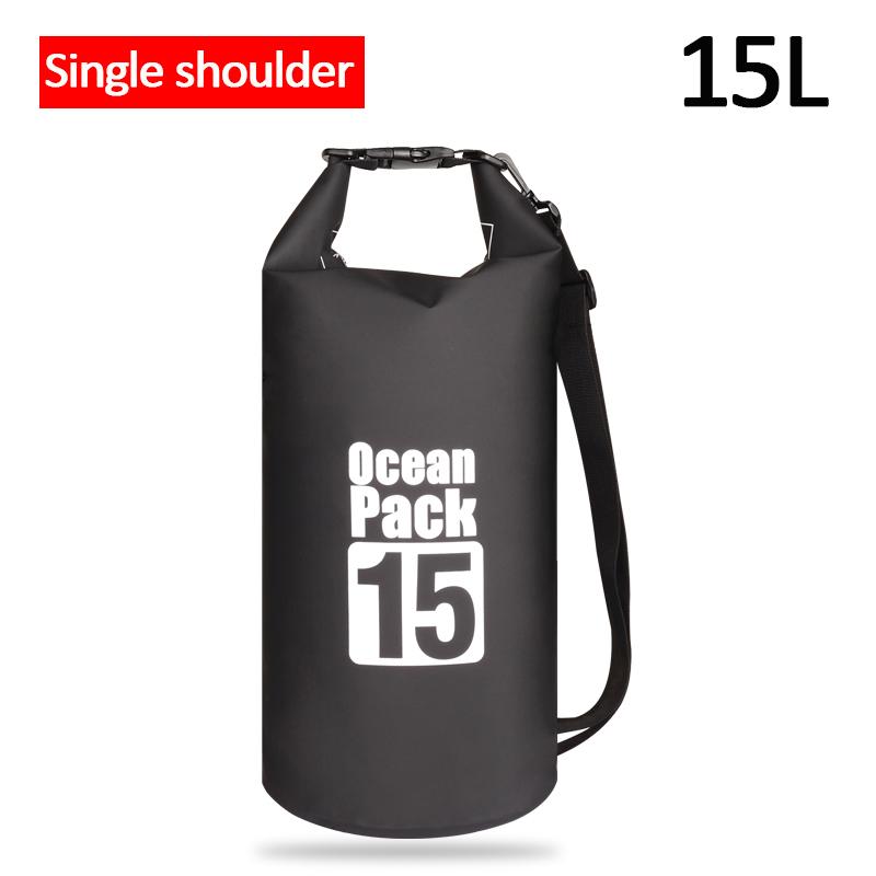 500D Waterproof Swimming Bag Dry Sack 2/5/10/15/20/30L Waterproof Floating Dry Gear Bags For Boating Fishing Rafting Swimming