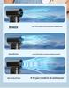 USB Rechargeable Handheld Fan with 100-Speed Digital Display & Stepless Control for High Wind Power