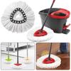 1/3/4Pcs Microfiber Household Replacement Pad Floor Cleaning Spin Mop Heads