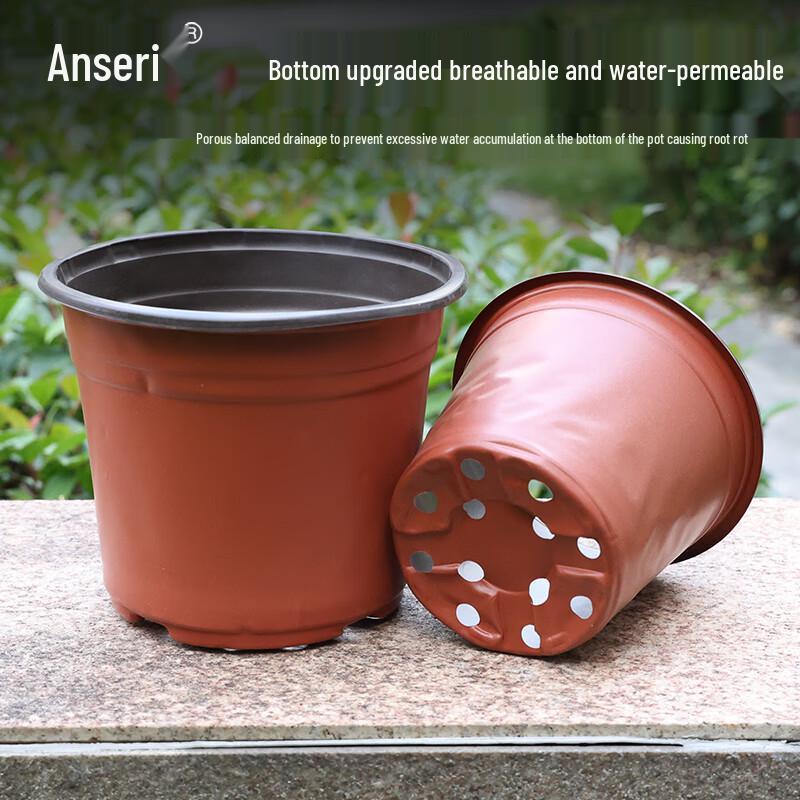 Двухцветные пластиковые посадочные горшки (10-Pack)