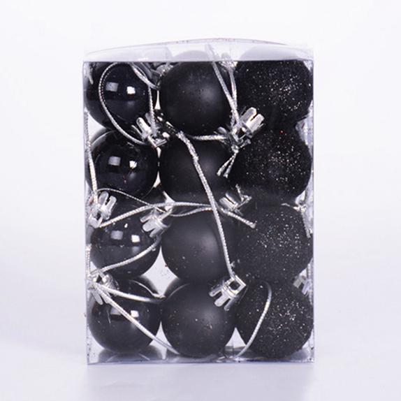 24 Pcs 3cm Christmas Decorations for Home Xmas Ball Ornament Christmas Decorations for Trees Balls New Year Decorations Decor