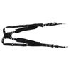 Leather Camera Strap Dual Shoulder Snapshot Harness Adjustable Multifunctional Camera Accessories for SLR CameraBlack
