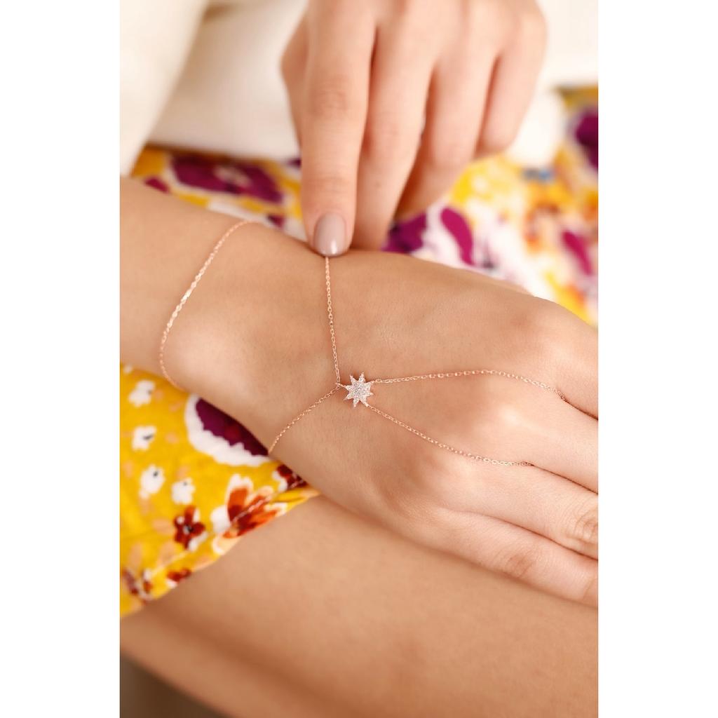 Женская модель Gold Star Silver Shahmeran Стерлинговое серебро 925 пробы