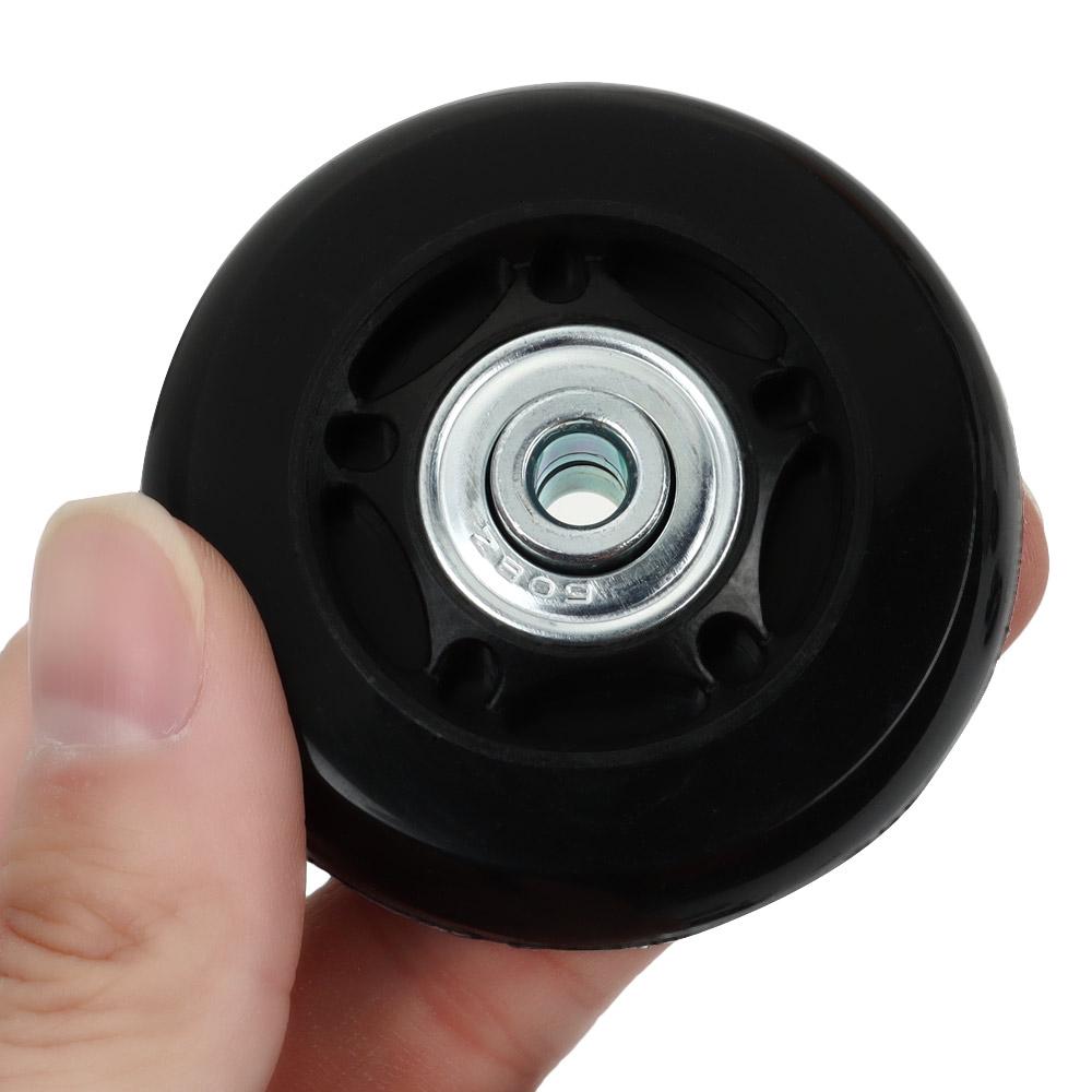 Бесшумные дорожные колеса для багажа, ролики, ремонтные оси, ремонтный комплект, детали для чемодана, оси