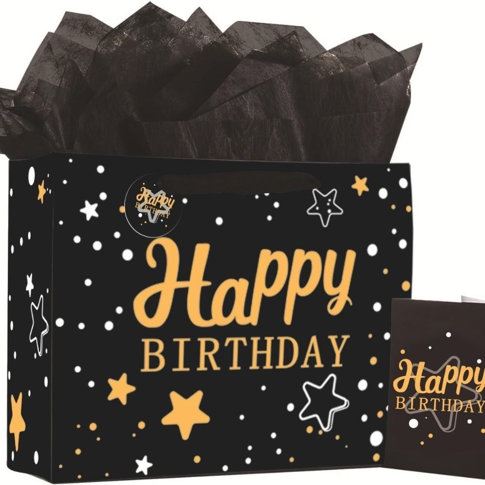 Reusable Party Decoration Boxes Colorful Gift Boxes Birthday Gift Bag for Birthday, Baby Shower