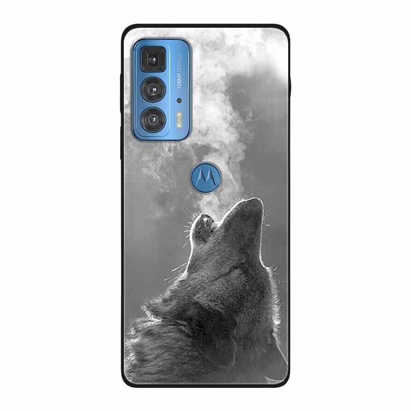 Чехол для Motorola Moto Edge 20 Pro Lite 5G, противоударный, из мягкого силикона TPU, задняя крышка для Moto Edge20 Fusion Pro, чехлы для телефона, милые