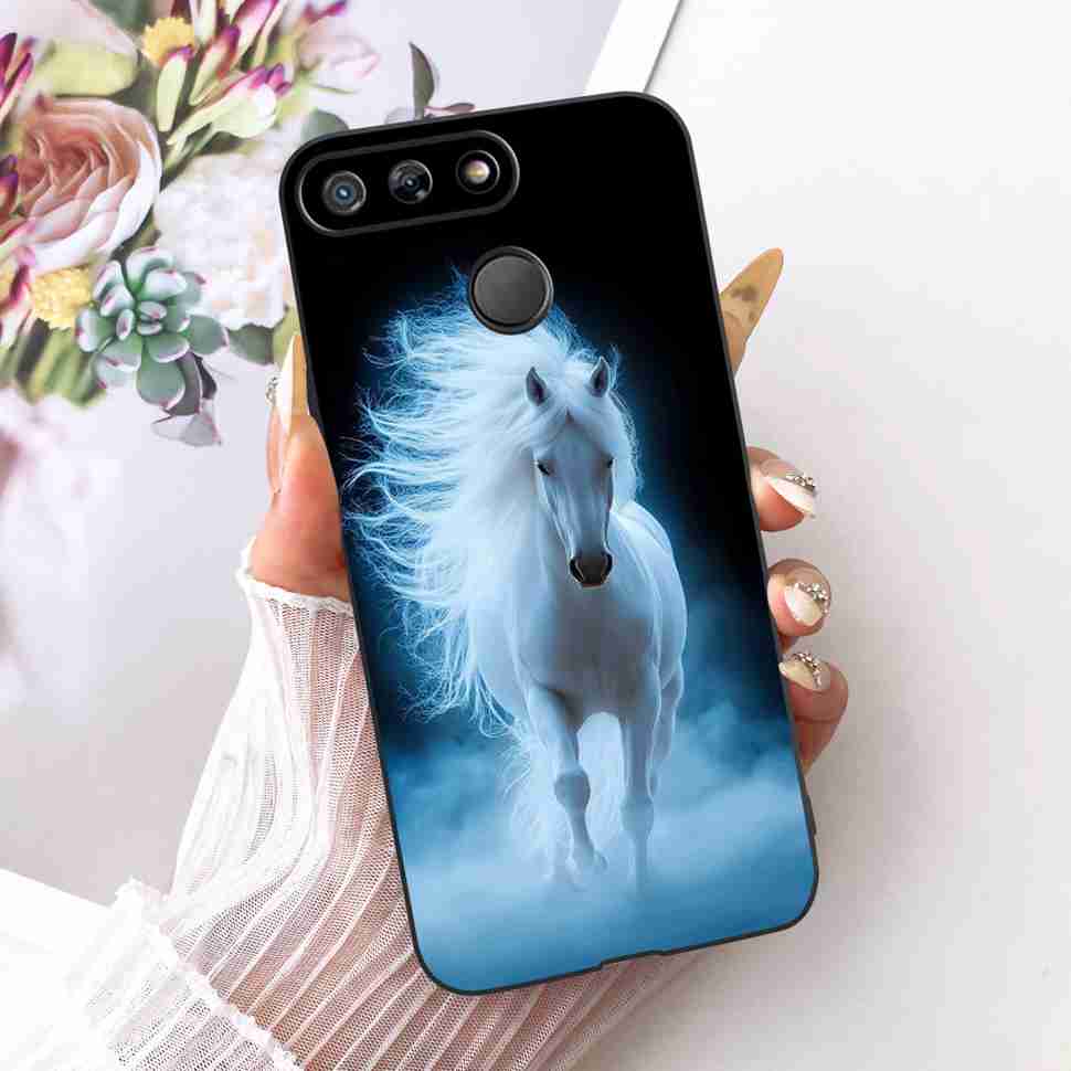 For Itel P15 5.0" Case Fashion Colorful Cartoon Soft Silicone TPU Black Cover For Itel p15 ITEL P 15 Phone Cases Bumper Fundas
