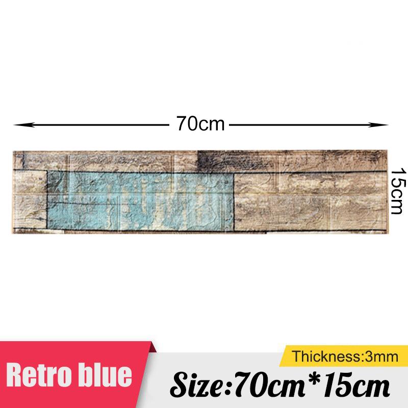 5/10 шт. 30x35 см/70x15 см обои самоклеящиеся спальни теплые 3d трехмерные фоновые стены детская комната водонепроницаемые наклейки с героями мультфильмов