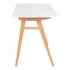 Scandinavian Desk Vangsa White/wood - House Nordic - 60 - Wood - Particle Board