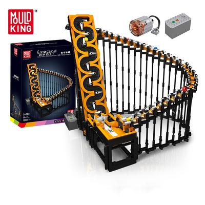 MOULD KING 26008 Креативные строительные игрушки, арфа, дорожка с шариками, строительные блоки, кирпичи MOC, развивающие игрушки для детей и взрослых