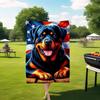 1pc American flag patriotic pet blanket, al season lightweigh Poster blanket home office outdoor nap multifunc Poster blanketional blanket