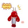 Плюшевая игрушка Воин Клавиатуры Красный Лобстер Мягкая игрушка для детей и взрослых