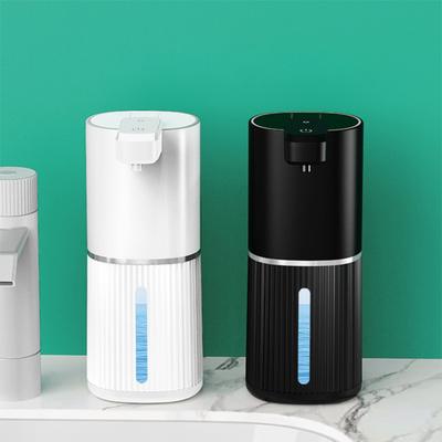 Бесконтактный автоматический дозатор мыла, перезаряжаемый через USB, водонепроницаемый IPX5, с 4-уровневой регулировкой дозирования, емкость 380 мл