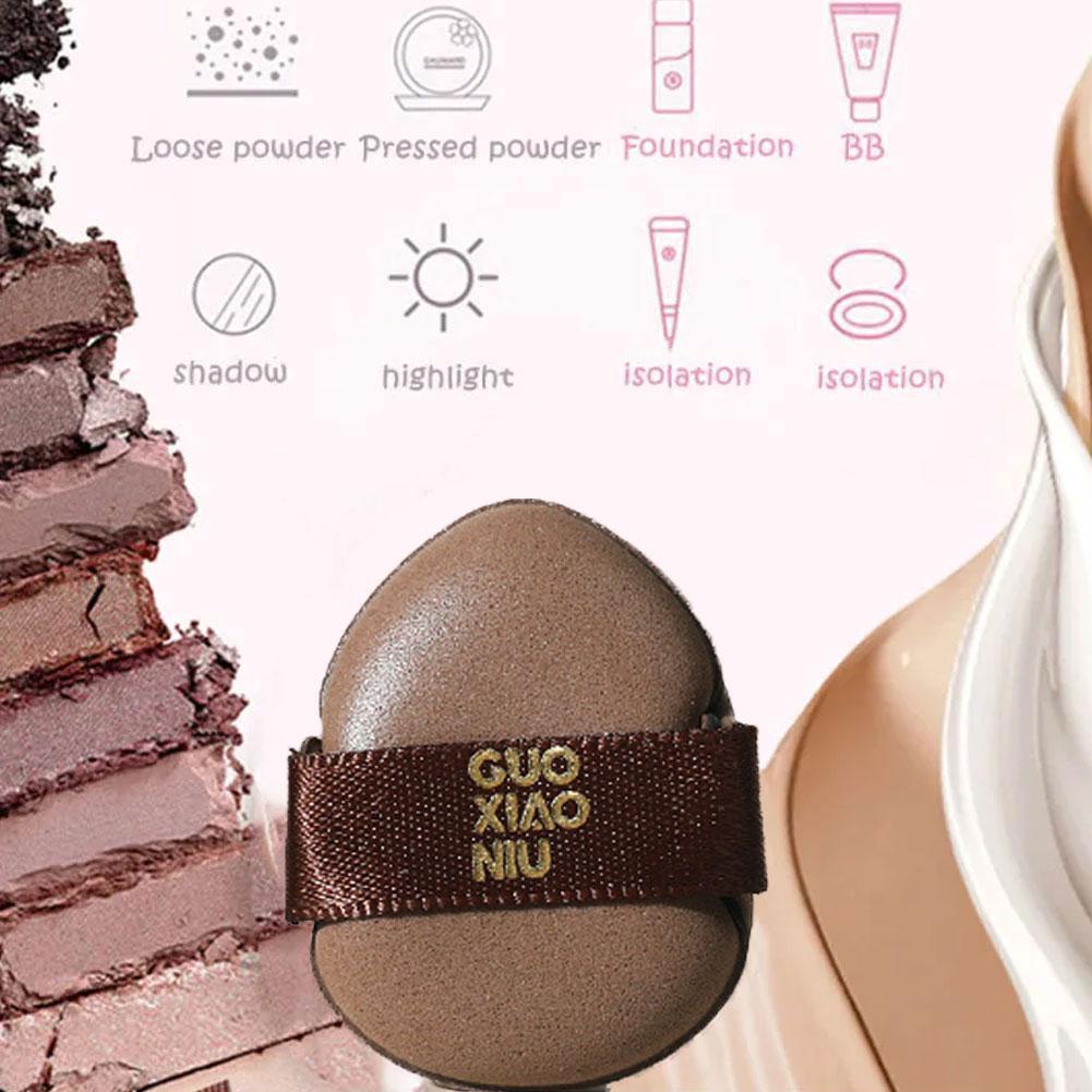 6 шт. супер мягкие косметические пуховки набор спонж для макияжа блендер пуховка пудра тональный крем женская красота R2E3