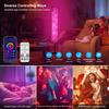 Шестигранная RGB напольная лампа C85 265V 11W, напольный светильник, поддерживается беспроводное подключение, управление через приложение для телефона, пульт управления