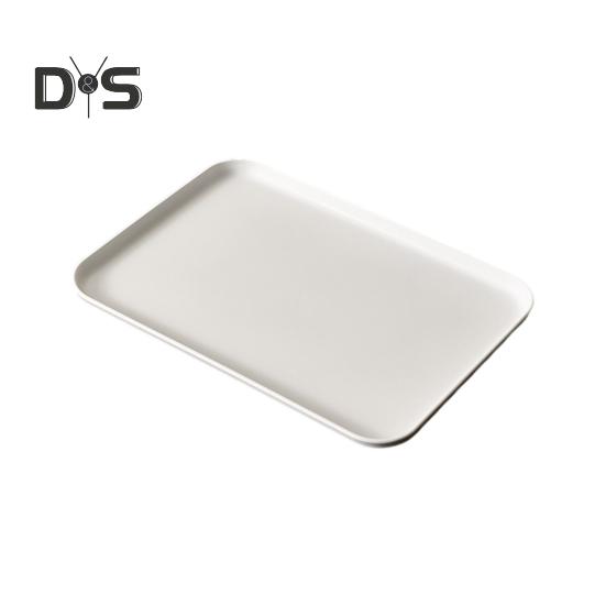 Поднос для сервировки, прямоугольные подносы для овощей и фруктов, для закусок, десертов, печенья, сыра, пластиковые подносы, большие подносы для еды без содержания бисфенола А, праздничные атрибуты