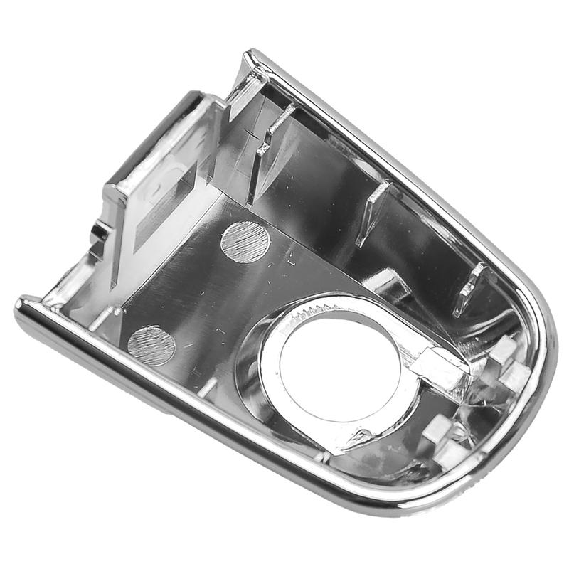 5716A065 Накладка на ручку двери с отверстием под ключ для Mitsubishi L200 Trion Montero 2008-2015 Хромированный Серебристый Пластик