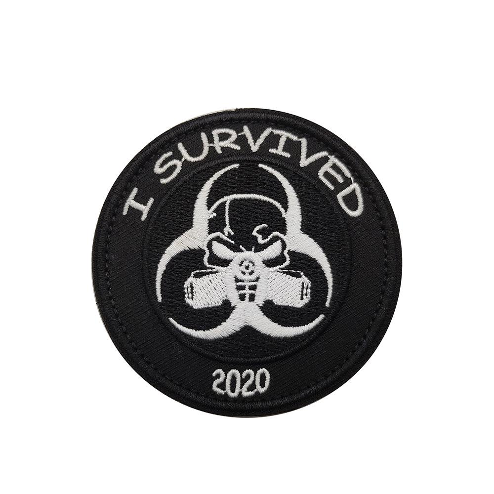 Тактический моральный вышитый патч Tai Feng 'Я выжил' - Аппликация на липучке