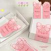 Cute Bow, Thank You Stickers, Pink, Rose, Gift Packaging, Decorative Stickers, Packaging Sealing Stickers