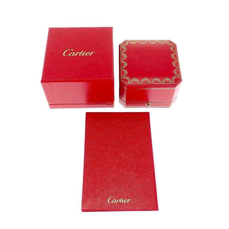 CARTIER  B4209348 #8(JP Size) ring gold K18 Pink Gold/diamond Women