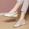 New Solid-color Soft-soled and Soft-top Wedge Heel Sandals for Women