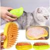1pc -Dog Cleaning Mango Shaped Brush, Spray Massage Comb, Manual Pet Cleaning Brush, Perfect for Pet Cat,