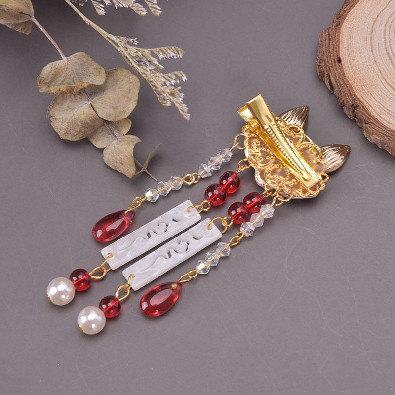 Японское аниме, женские волосы, головной убор, лиса, каваи, кисточка, шаг, встряхивание волос