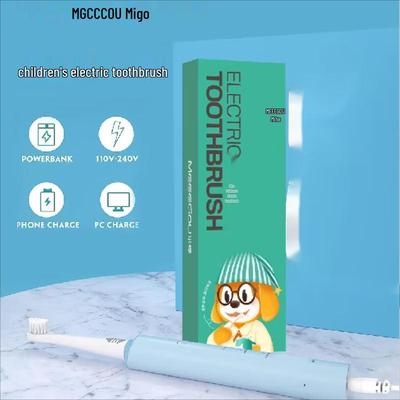 Детская звуковая электрическая зубная щетка MIGOO MX618, штепсель CN (адаптер в комплекте)
