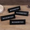 4 шт. акриловая табличка на стол, табличка для ресторана отеля, табличка с зарезервированным столиком, напоминание для украшения свадьбы, дня рождения, вечеринки