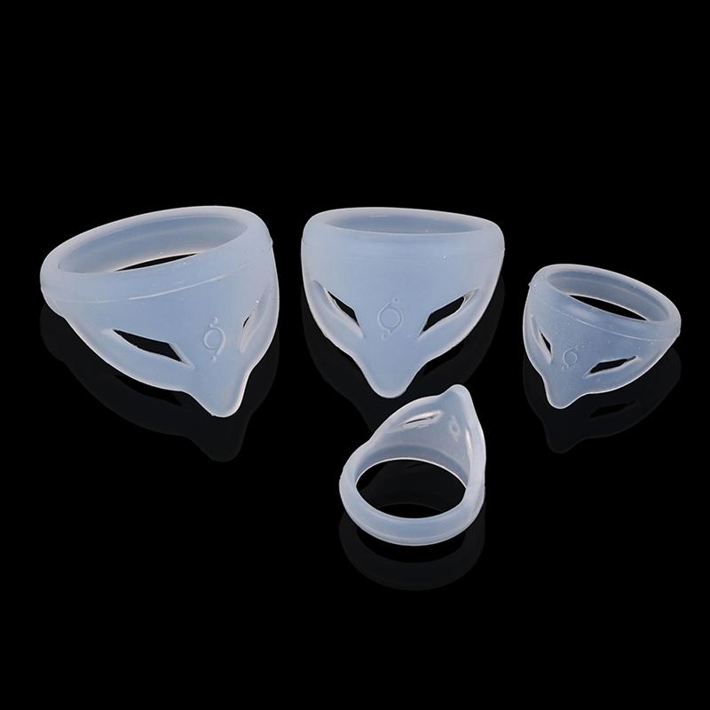 2Pcs Male Penis Ring Special Condom Delay Extension Glans Sleeve Reusable Toys