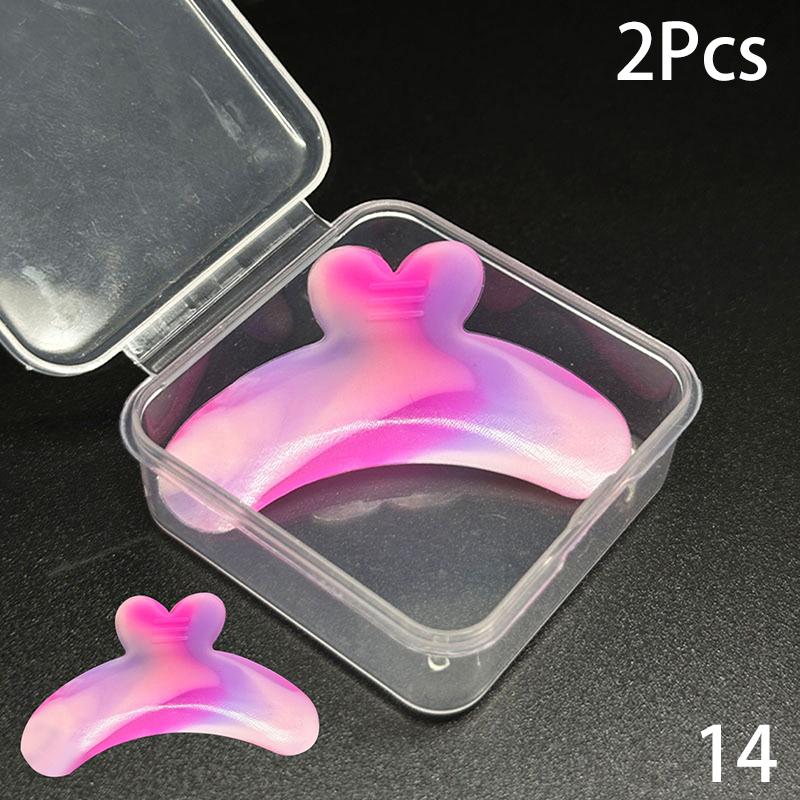 2 шт. силиконовые накладки для ресниц, препятствующие выпадению ресниц, противоскользящая лента для подъема ресниц, многоразовые накладки для завивки ресниц, прокладка для завивки ресниц, подъем ресниц