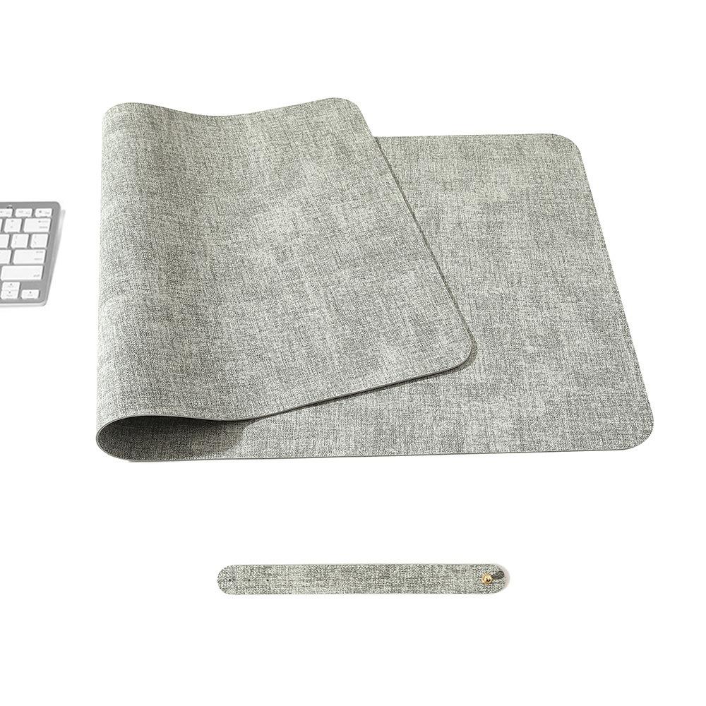 Extra Large Mouse Mat Leather Keyboard Mice Mat Durable Table Mat  Home Office