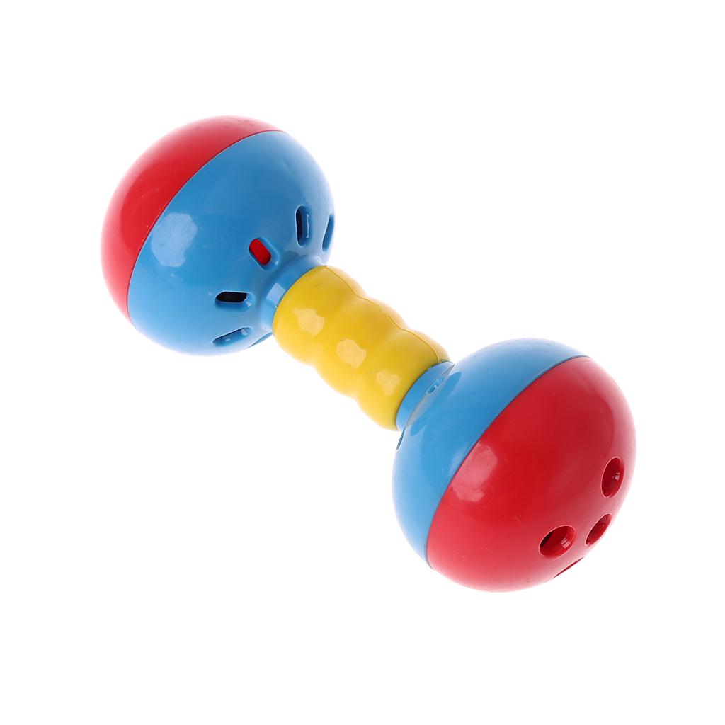 Bird Ball Toys with Sound Bell Colorful Plastics Suitable for Parrot Macaw Eclectus African Greys Cockatoo