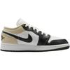 Кроссовки Air Jordan 1 Low GS Summit White Off Noir Детские Ротанг 553560-153