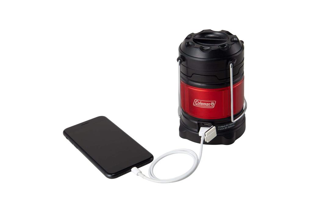 Фонарь Coleman Rugged Pack Away Lantern LED красный