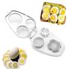 Egg Slicer for Hard Boiled Eggs Heavy Duty Egg Dicer Stainless Steel Egg Chopper Quick Meal Preparation Tool