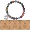 JYL TS Bracelet Grandma Gift  Beaded Transmits Warmth & Protective Energy