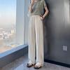 New Women's Thin Narrow Wide-leg Pants High-waisted Loose and Slimming Casual Pants, Sun-protective Straight-leg Pants