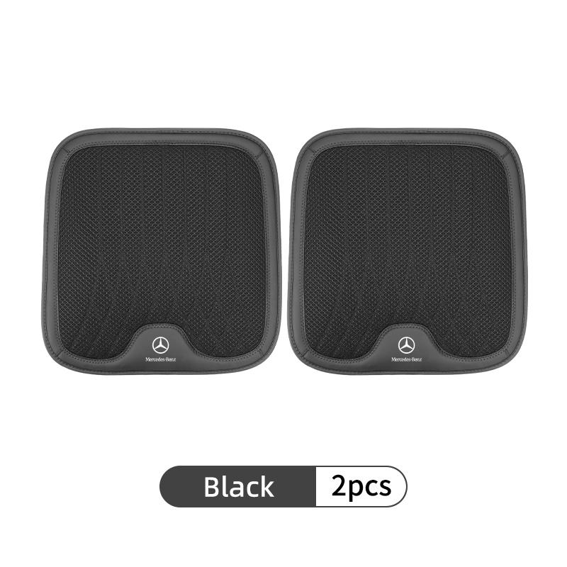 FFYE5 Car Seat Leather Cushion Breathable Non-slip Ice Silk Pad For Mercedes Benz CLK GLC W212 C200 C300 W203 W204 W205 W169 W176 GLC