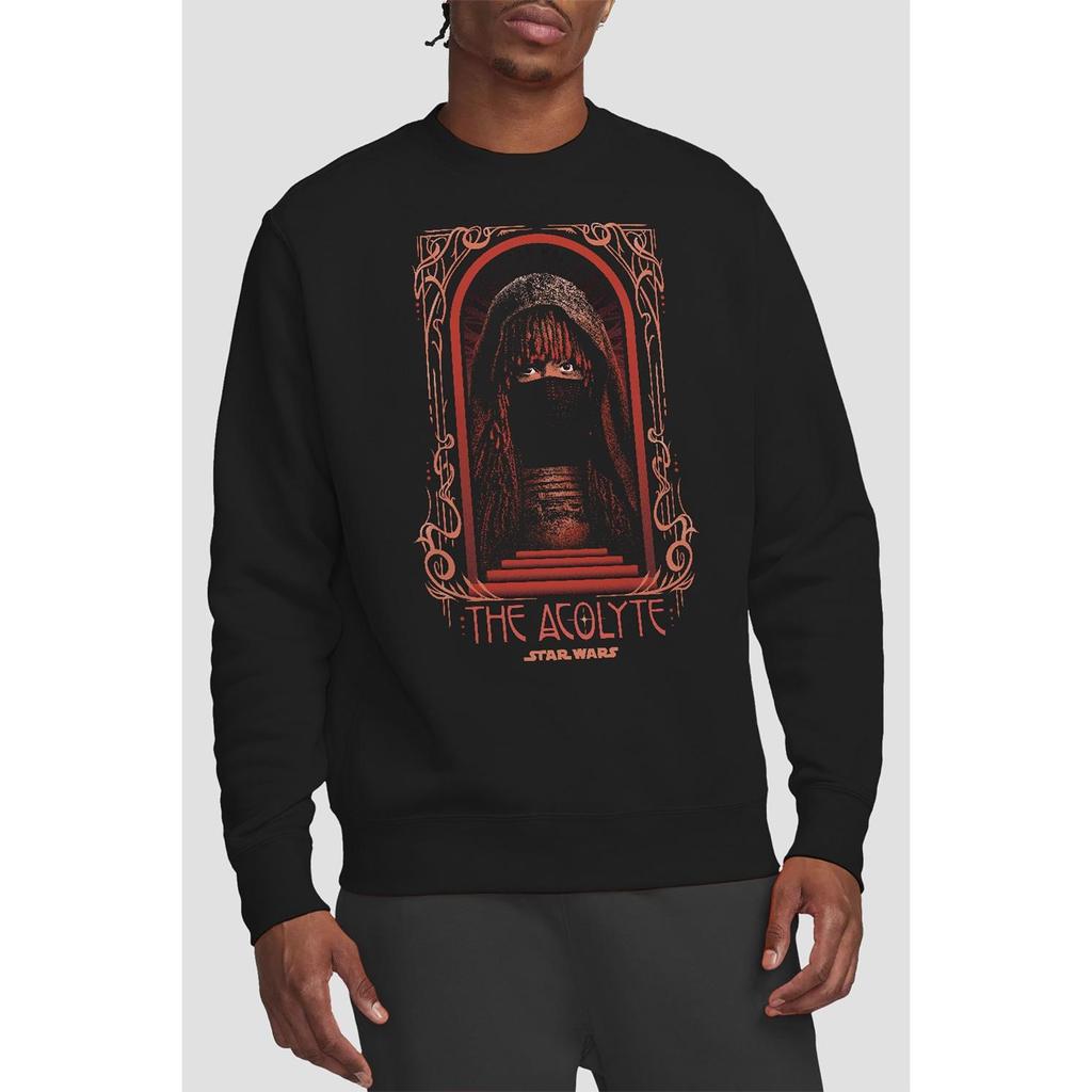 Звездные войны: Толстовка-маска для взрослых в стиле ар-деко The Acolyte Unisex